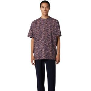 NWT Missoni Space Dye Slub Cotton Jersey T Shirt
